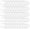 Porta dell'etichetta trasparente 50pcs, supporto per segno acrilico 4x2cm Mini Porta di segno Clear Etichetta etichetta per etichetta Piccolo Name Card Rack