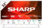 SHARP 32FH2KAW 32-Inch HD Ready Smart Frameless Android TV in White with Active Motion 400, Freeview Play, Pre-Installed Apps, 3x HDMI & 2x USB