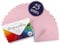 Umschläge C6-25 Stück - Pastell Rosa - stabile Kuvert (100 g/m2) für Einladungen, Grußkarten - Briefumschläge 114X162 mm - Nassklebung ohne Fenster (Flamingo Rosa, 25 Stück)