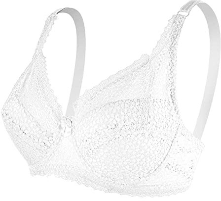 Uwdiohq Soutien Gorge 110C Soldes sous Tient Gorge Femme Soutien Gorge Femme Enceinte Grossesse Brassiere Femme Coton Post Operatoire Brassiere Femme avec Fermeture Devant Brassiere Rembourrée