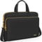 Lausiax Laptop Bag Case 15.6 16 inch for Women Men Laptop Sleeve Briefcase Compatible with HP Envy Pavilion, Dell XPS Inspiron, ASUS VivoBook, Acer, Surface, Messenger Shoulder Bag with Handle, Black