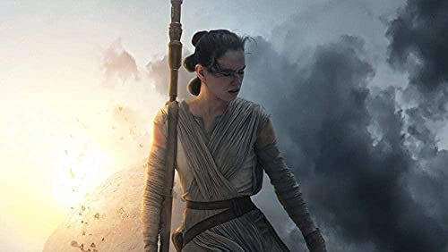 Puzzles 1000 Teile für Erwachsene Rey Star Wars The Rise of Skywalker Puzzle Artwork Papierpuzzle 26x38cm