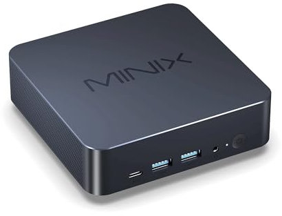MINIX NGC N713 Mini PC, Intel 13th i7-13620H 1TB M.2 PCIe 4.0 x 4 SSD 32GB DDR5 Micro Desktop Computer Quad Display/Thunderbolt4 8K/Dual 2.5G Lan/USB-C/2HDMI, for Business Home Office Multi-Tasking