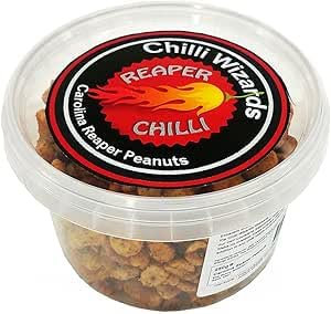 Insane Reaper Peanuts Hot as Hell Seasoned Peanuts 250g Tub