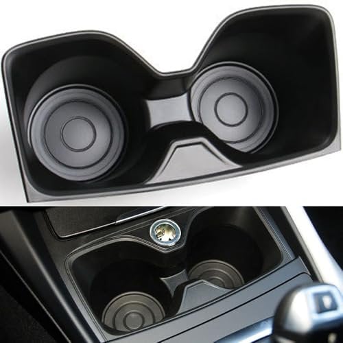 QEUEDAF 1 Pcs Car Center Console Cup Holder Insert Storage Table for BMW 1 Series F20 F21 F22 2011-2018 51169227891-1