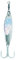 Balzer - Colonel Z Disc Blinker Disc Silber-Glitter
