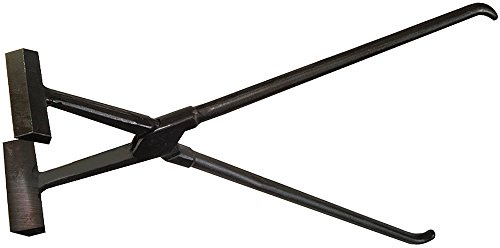 Stubai Deckzange gerade 160 mm – durchgesteckt, geschmiedet aus C45 Carbonstahl, plangeschliffene und vergütete Backen, Profi Spengler- und Dachdeckerwerkzeug für präzises Falzen und Blechbearbeitung