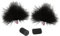 Rycote 065552 Windjammer for Ristretto Lavalier - Black (Pack of 2)