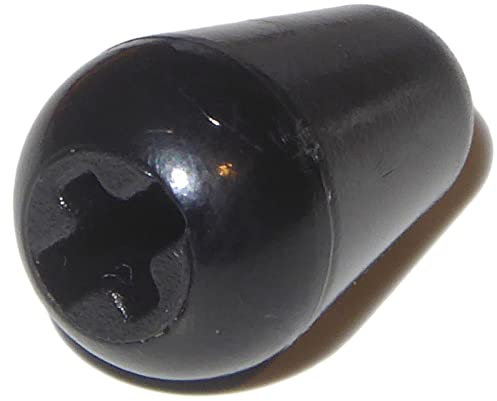 Guitar switch tip Black 3.5mm Slot Stratocaster knob