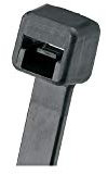 Panduit plt2i-c30 pan-ty Kabelbinder, Hitze stabilisiert Nylon 6.6 Für Fortgeschrittene-, gebogener Spitze, 18,1 kg Min Zugfestigkeit, 5,1 cm Max Bundle Durchmesser, .045 Stärke, .142 Breite, 20,3 cm Länge (100 Stück)