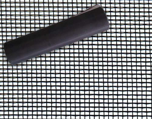 Rete Zanzariera in Alluminio Black 18x16 mm H: 60 cm Lunghezza 30 mt Phifer