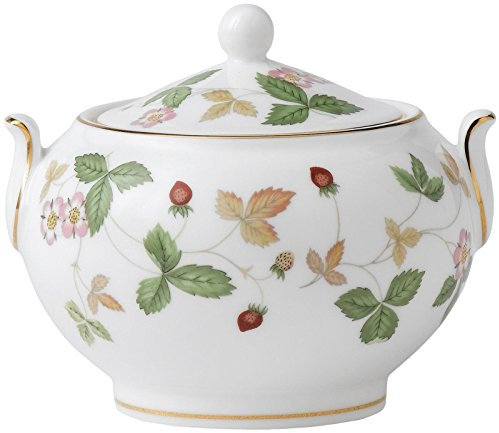 Wedgwood Wild Strawberry Sugar Bowl 146 by Wedgwood