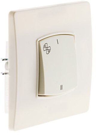 Commande VMC borne-auto vis + griffes - Blanc - Diwone - Zenitech