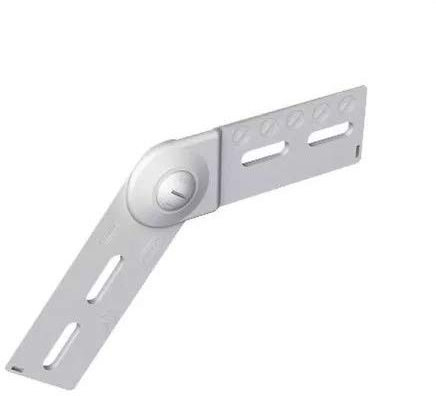 Unex 66813 U23 X Scharnier senkrecht, grau, 60 mm Breite, 3 m Länge, Packung von 12