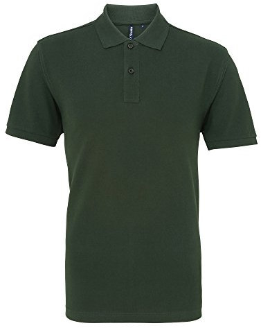 Asquith & Fox Men's Asquith and Fox Men's Polo Short Sleeve Polo Shirt, Green (Bottle 000), XXX-Large (Manufacturer Size:3XL)