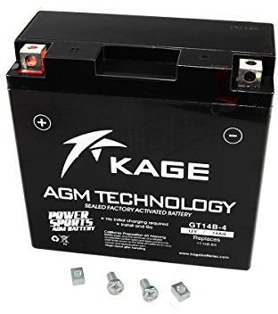 GEL-Batterie KAGE YT14B-4 / YT14B-BS 14AH für Yamaha