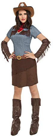 My Other Me Damen Kostüm Cowgirl, M-L (viving Costumes 204367)