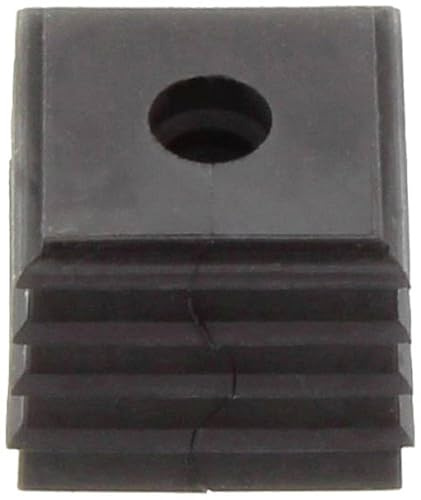 CONTA-CLIP 28526.4 Kabeldurchführungssystem Kdsclick, Dichtelement KDS-DE 6-7 BK, Montageart: Stecken, Länge x Breite: 20, 3 mm, Kabeldurchmesser Max.: 7 mm, IP 66, Farbe: schwarz, 10 Stück