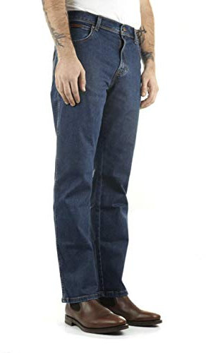 Wrangler Herren Jeans Texas Stretch Blue Denim 3830