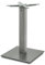 Dublino Tischgestell Tischbein Edelstahl | Premium | PD7088inox | INOX | Esstisch | Höhe 73 cm | 21,5 kg | Bodenplatte 45x45 cm | max. Tischplattengröße 90x90 / Ø 110 cm