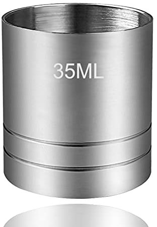Spirit Measures 25ml 50ml, 35ml Drink Measures for Spirits Thimble Measure Shot Bar Alcohol Spirit Measure Stainless Steel for Home Pub