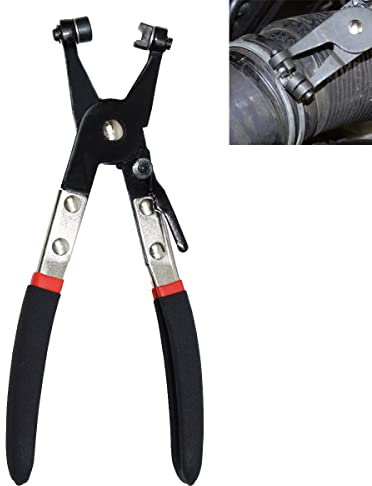 CNWOOAIVE Schlauchklemmenzange, Kreuzschlitz-Backenzange, Auto-Reparaturwerkzeug, für Schlauchinstallation und Entfernung