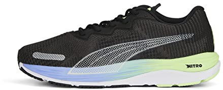 Puma Herren Velocity Nitro 2 Fad Erwachsene, Schwarz Laufschuh, 42.5 EU
