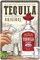 DODINO 20x30cm retro blechschilder TEQUILA Bar Deko Cocktail Schild als Geschenk, Küche Dekoration