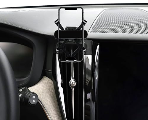JNGXQ car Phone Holder for 2018-2024 Volvo XC60 Phone Mount Interior Accessories Phone Stand Vent (for 2018-2024 XC60)