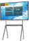 TouchWo 55 Touchscreen Monitor Smart Board, Lavagna Interattiva 4K, PC Touch Screen All-in-One con doppio sistema, Display Digital Signage per ufficio, aula, Core i5 RAM 4GB+SSD 256GB