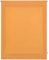 INTERBLIND Premium Rollo, transparent, glatt, 160 x 175 cm (Breite x Höhe) - Stoffmaß 157 x 170 cm - Orange - für Fenster