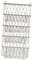 LOVIVER Stuffed Animal Toy Net Hammock Wall Hanging Organizer Bathroom Nursery Children Toy Storage Boho Macrame for Books Ball, Beige