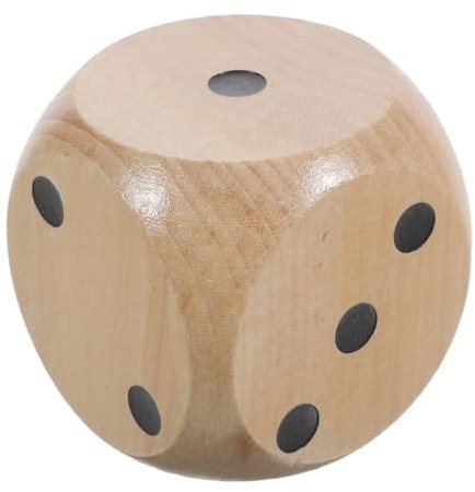 VICASKY Große Würfel Brettspiel Werkzeug Spielwürfel Requisiten Party Würfel Mehrseitige Würfel Spielwürfel Holz Spiel Requisite Würfel Layouts Spielzeugwürfel Requisiten