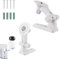 Soporte de Pared Compatible con TP-Link Tapo C200/C210/C220/C225/C211/Tc70 Soporte de Pared con Ángulo Ajustable de 180 Grados Soporte Camara Vigilancia para cámara,Blanco