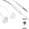 Auriculares para dormir con cable, aislamiento de ruido, auriculares ligeros con cable, auriculares intrauditivos de 3.5 mm con cancelación de ruido con micrófono y control de volumen para dormir
