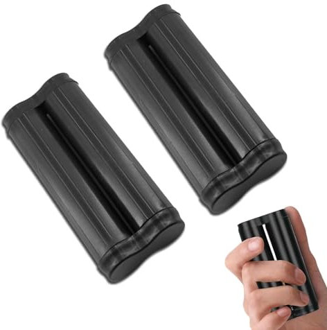 2 Stück Handheld Silent Fidget Roller Roller Spielzeug Erwachsene Silent Fidget Toys für Erwachsene Männer Frauen (schwarz)