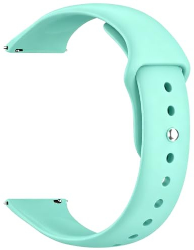 Sundara 18mm 19mm 20mm 22mm Correa silicona compatible para Garmin/ID205L/Galaxy/Huawei/Amazfit/Coros Cierre rápido Ideal para hombres y mujeres