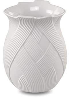 Kaiser Porzellan Vase, Weiß