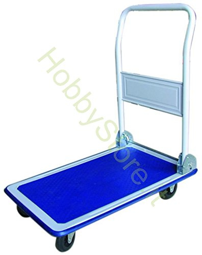 Vigor 59709-10 Carrello con Pianale, con 4 Ruote, 150 Kg