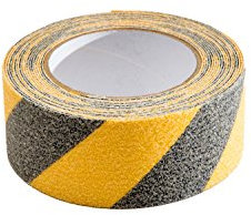 3M AR1GS50 Anti-Rutsch Klebeband, 50 mm, Gelb/Schwarz