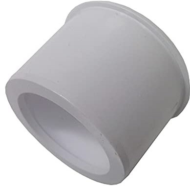 Solvent Weld White 50mm (56mm) x 40mm (43mm) Waste Pipe Fitting Reducer