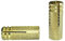 Messing Dübel/Messingdübel Spreizdübel M12 x 38mm (Menge wählbar) (5)