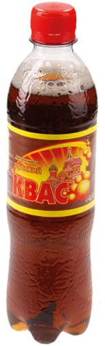 Erfrischungsgetränk mit Malz-Brotgeschmack Kwas Russkij 12x0,5L