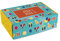 Herz & Heim® schön bunter Geschenkkarton zum Geburtstag oder Schuleinführung mit Ihrem Wunschtext in 2 Zeilen
