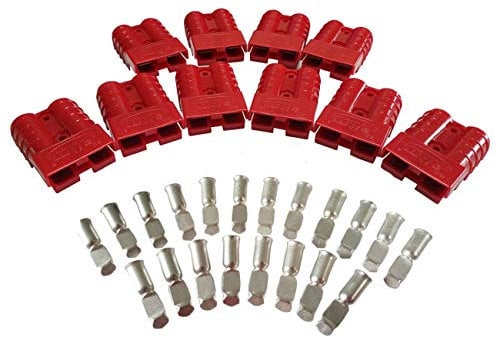 10pcs batteria connettore 600 V 50 A 50 Amp batteria connessione rapida presa di connettore per auto Van Le modalità Moto