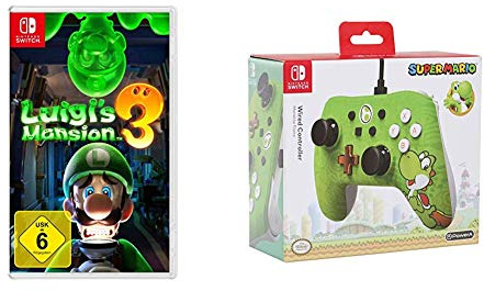Nintendo Luigi's Mansion 3 - [Nintendo Switch] & Switch Iconic CTR. Yoshi [ ]