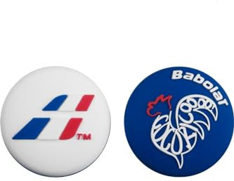 Babolat Loony Damp France X2 Anti-Vibrators, Adults Unisex, Country (Multicoloured), One Size