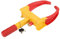 Youyijia Wheel Clamp Heavy Duty, Car Security Wheel Clamp Antitheft Locking Devices Caravan Car Van Trailer Lock with Keys Wheel for Caravan