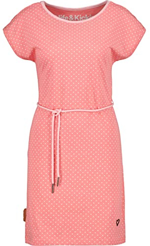 ALIFE and Kickin Kleid Sommerkleid ClarissaAK B Dress – Damen Jerseykleid Knielang – Bequem & Stylisch für Alltag & Freizeit – Freizeitkleid