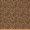 Stoff Meterware mit Leopardenmuster Geparden Bedruckter Polsterstoff Punktmusterstoff Afrika Wildtier Dekostoff Zum Nähen Von Kleidung und Zum Basteln Braun 92 x 150 (HxB)